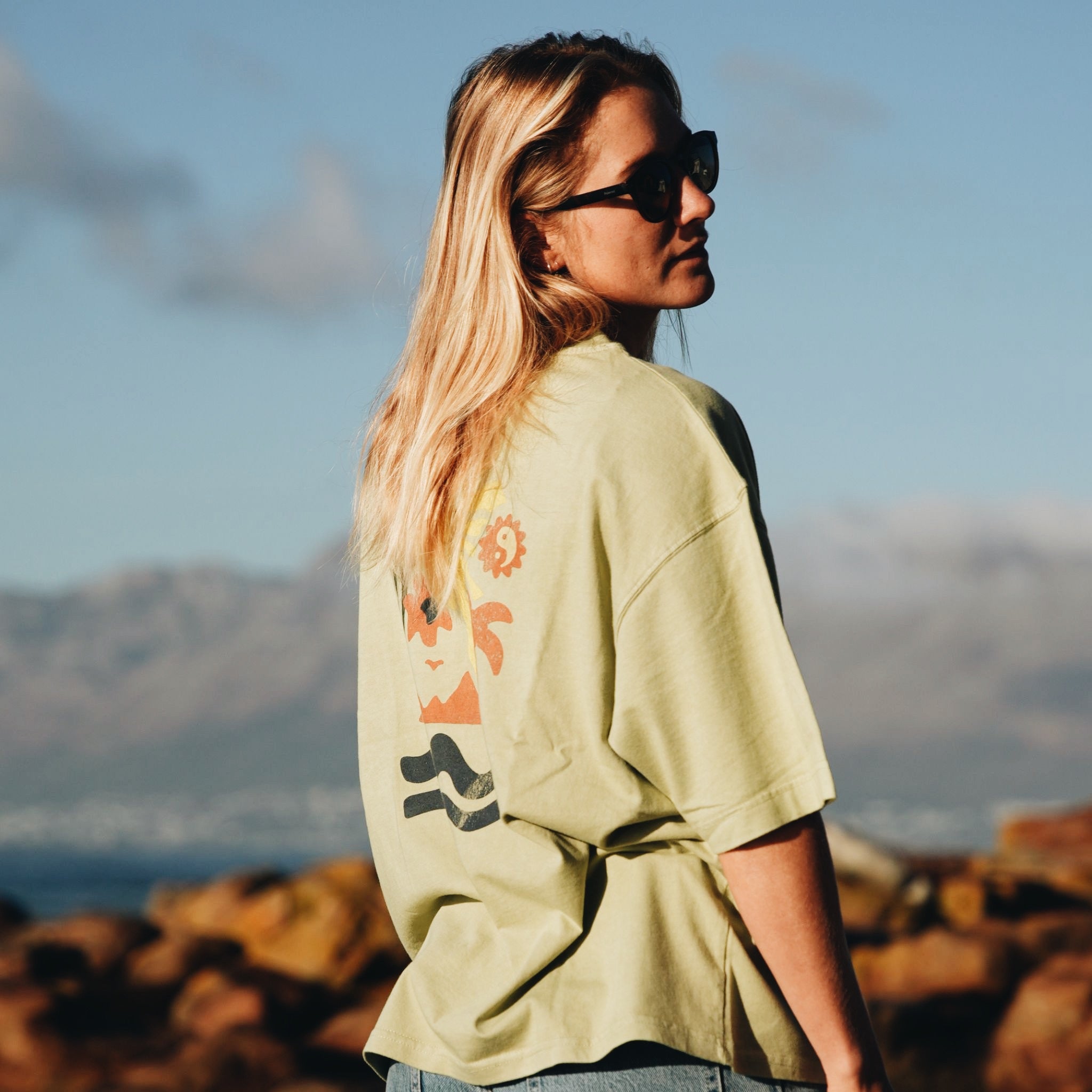 Sunshine Tee - Pistachio