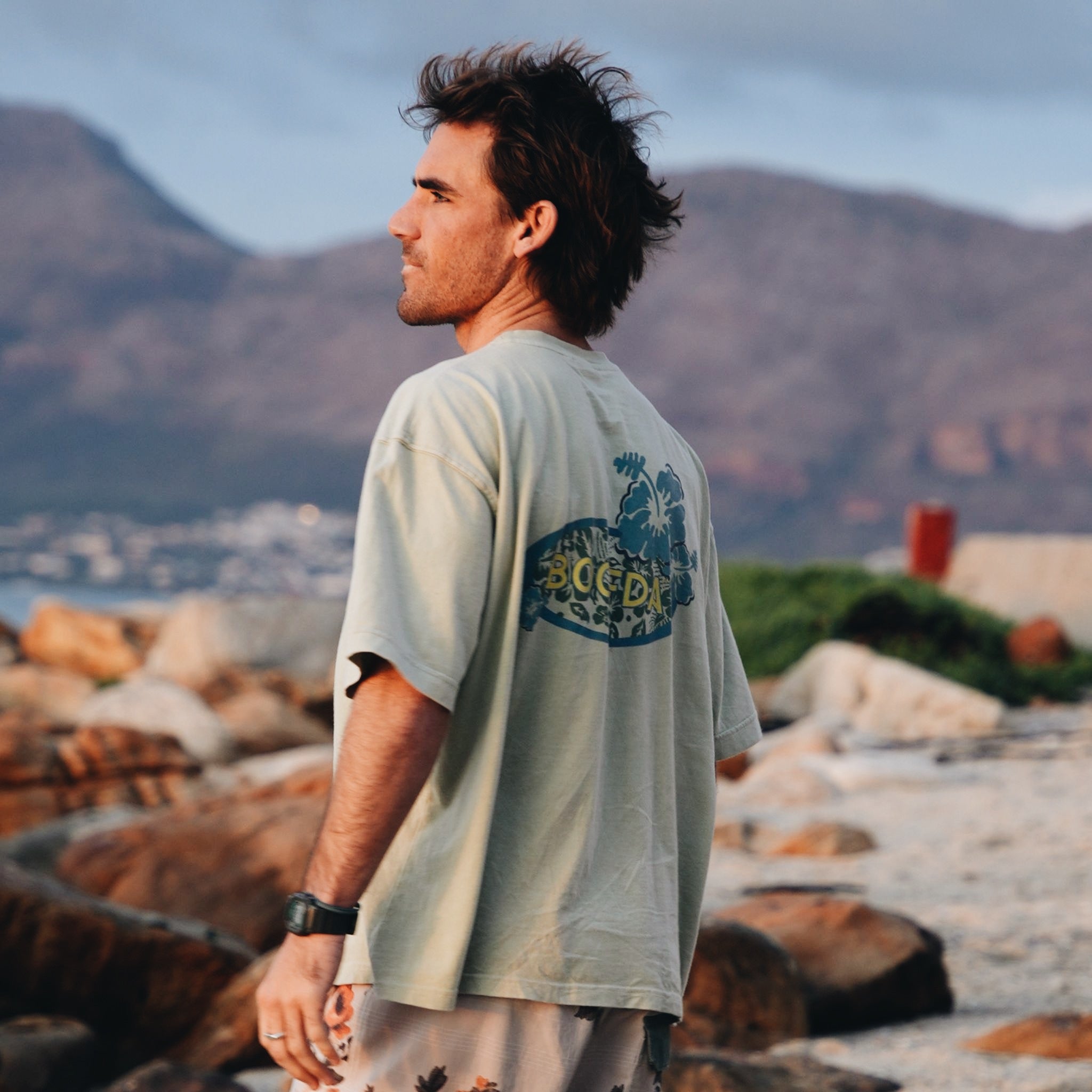 Hibiscus Tee - Pistachio