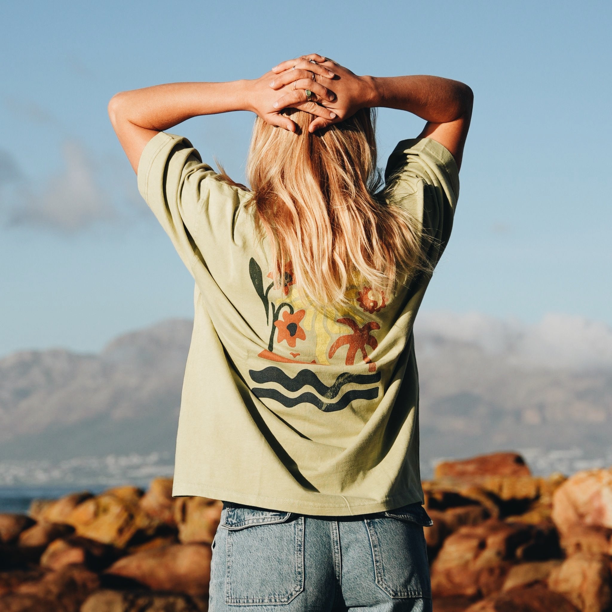 Sunshine Tee - Pistachio